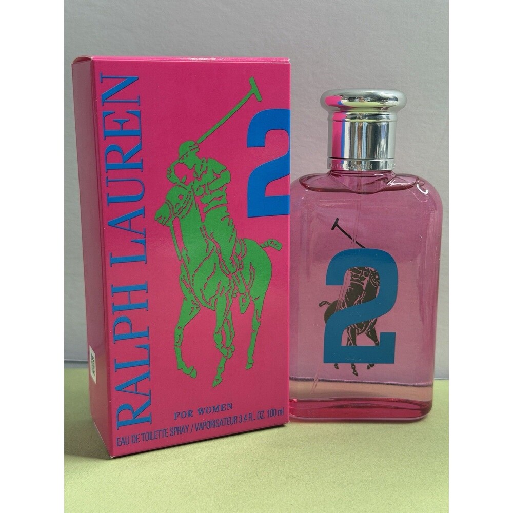 Polo Big Pony #2 by Ralph Lauren 3.4 oz EDT Perfume for Women New In Box